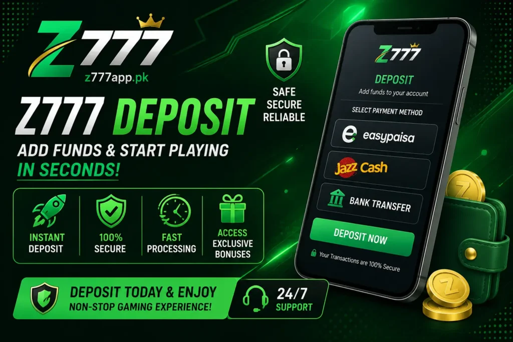 Z777 Deposit